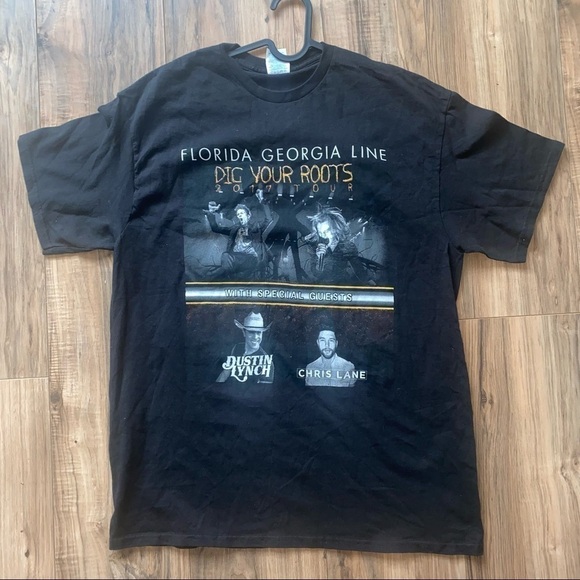 Florida Georgia Line Dig Your Roots Tour Tee - Picture 1 of 4